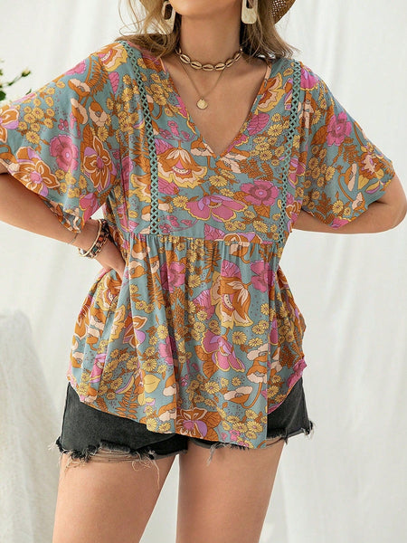 PLUS SIZE Perry Top-Plus Size Blouses- Boheme Junction