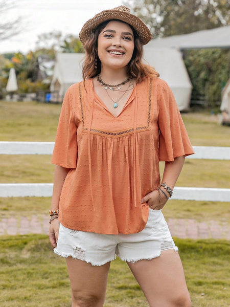 PLUS SIZE Niara Top | LAST SIZES-Plus Size Tops- Boheme Junction