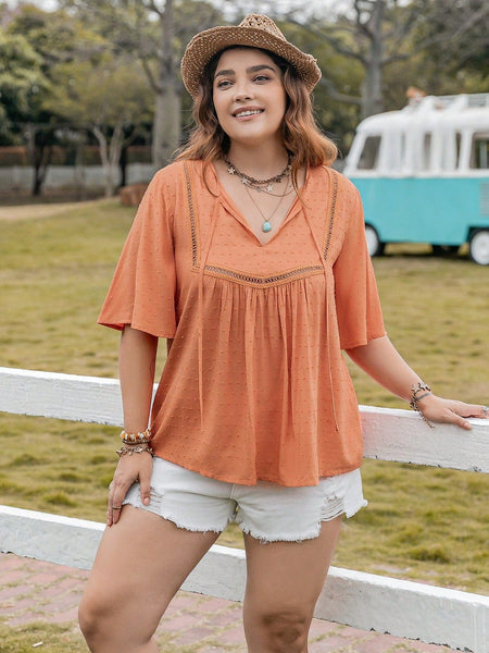 PLUS SIZE Niara Top | LAST SIZES-Plus Size Tops- Boheme Junction