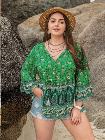 PLUS SIZE Brooklyn Top-Plus Size Tops- Boheme Junction