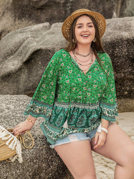 PLUS SIZE Brooklyn Top-Plus Size Tops- Boheme Junction