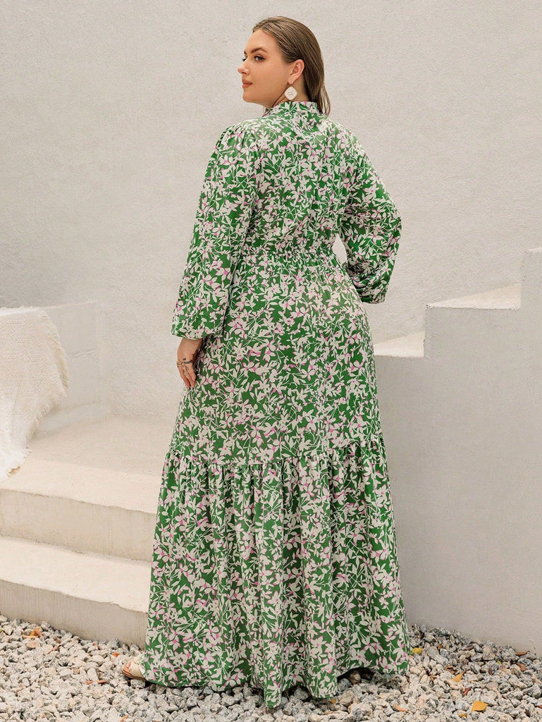 PLUS SIZE Carrie Maxi Dress - Green | Boho Plus Size Dress | BOHEME JUNCTION PLUS SIZE Carrie Maxi Dress - Green | Boho Plus Size Dress | BOHEME JUNCTION