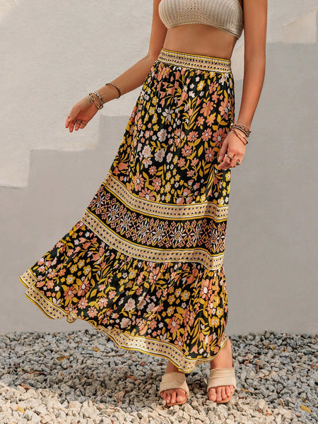 CLAIRE Maxi Skirt-Women Skirts- Boheme Junction