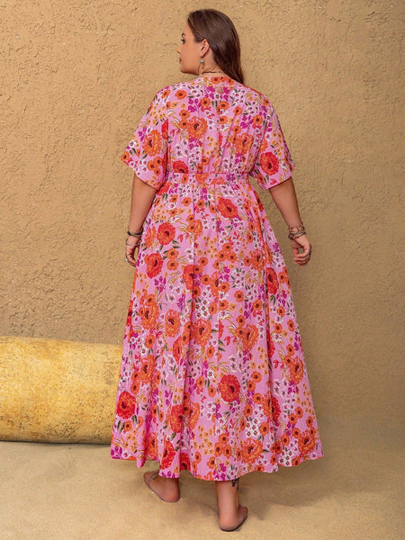 PLUS SIZE Reese Maxi Dress-Plus Size Dresses- Boheme Junction