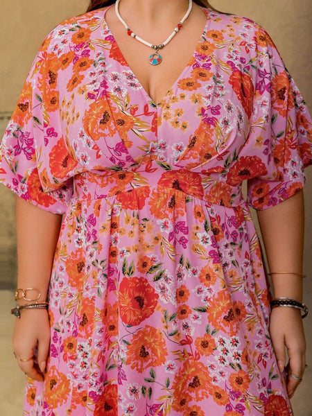 PLUS SIZE Reese Maxi Dress-Plus Size Dresses- Boheme Junction