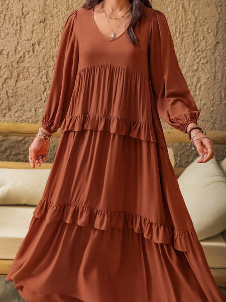 VELLA Maxi Dress-Arabian Dresses- Boheme Junction