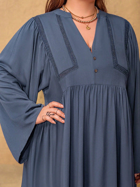 PLUS SIZE Martha Maxi Dress-Plus Size Dresses- Boheme Junction