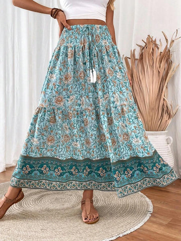 VIDA Maxi Skirt | LAST ONE-Women Bottoms- Boheme Junction