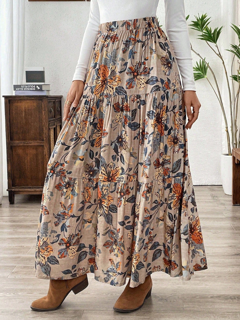 AUDRINA Maxi Skirt-Women Bottoms- Boheme Junction