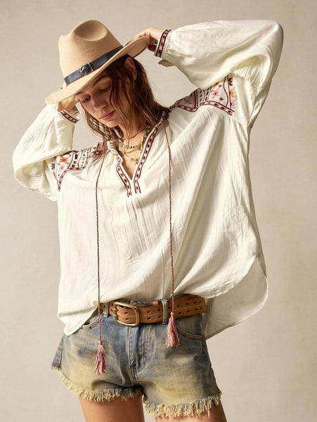 FRIEDA Top-Women Tops, Blouses & Tee- Boheme Junction