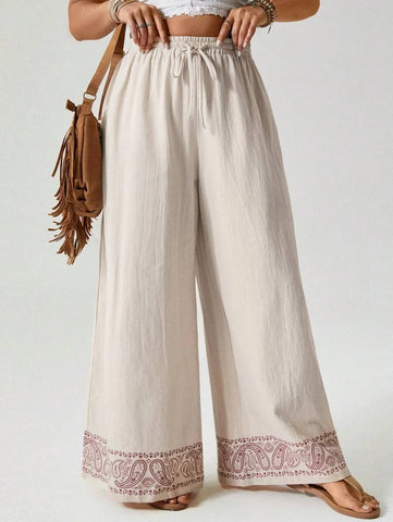 PLUS SIZE Bridget Pants-Plus Size Bottoms- Boheme Junction