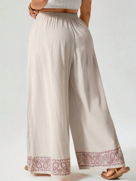 PLUS SIZE Bridget Pants-Plus Size Bottoms- Boheme Junction