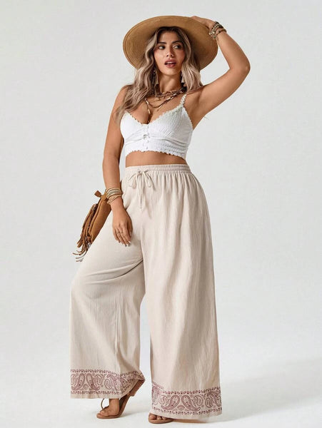 PLUS SIZE Bridget Pants-Plus Size Bottoms- Boheme Junction