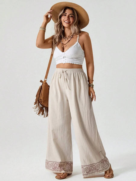 PLUS SIZE Bridget Pants-Plus Size Bottoms- Boheme Junction