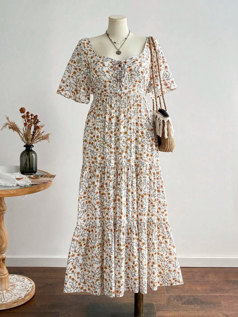 PLUS SIZE Ziggy Maxi Dress - White-Plus Size Dresses- Boheme Junction