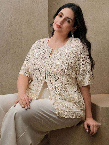 PLUS SIZE Phoebe Top-Plus Size Knitwear- Boheme Junction