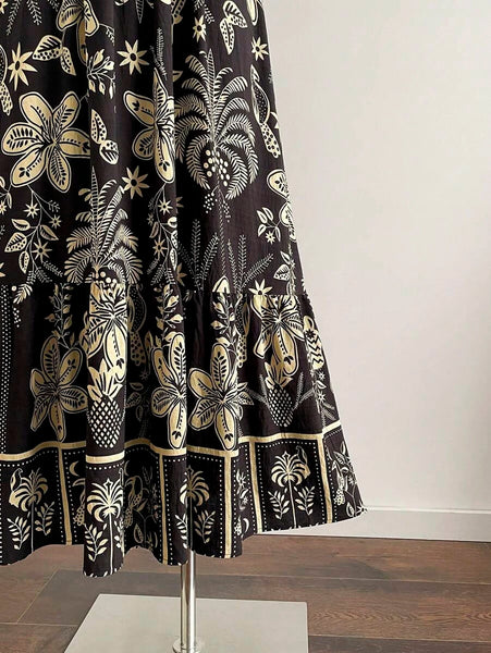 PLUS SIZE Chantelle Maxi Dress - Black-Plus Size Dresses- Boheme Junction