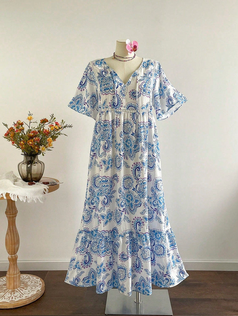 PLUS SIZE Victoria Maxi Dress - White | Boho PLUS SIZE Dress | BOHEME JUNCTION 4XL PLUS SIZE Victoria Maxi Dress - White | Boho PLUS SIZE Dress | BOHEME JUNCTION 4XL