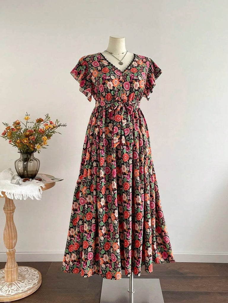 PLUS SIZE Edin Maxi Dress - Spring-Plus Size Dresses- Boheme Junction