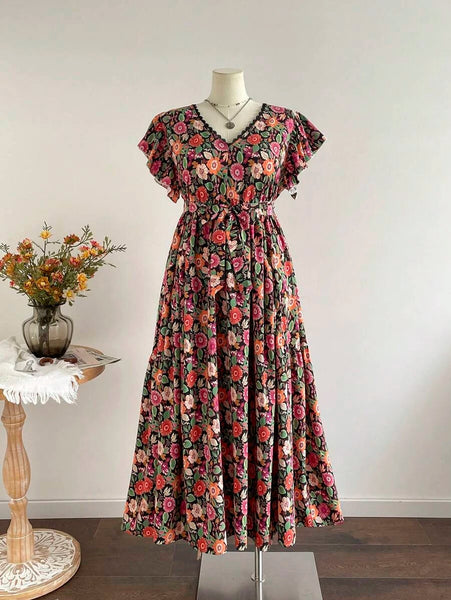 PLUS SIZE Edin Maxi Dress - Spring-Plus Size Dresses- Boheme Junction