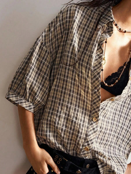 HAZEL Top - Beige-Women Tops, Blouses & Tee- Boheme Junction