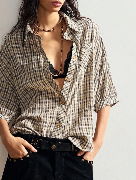 HAZEL Top - Beige-Women Tops, Blouses & Tee- Boheme Junction