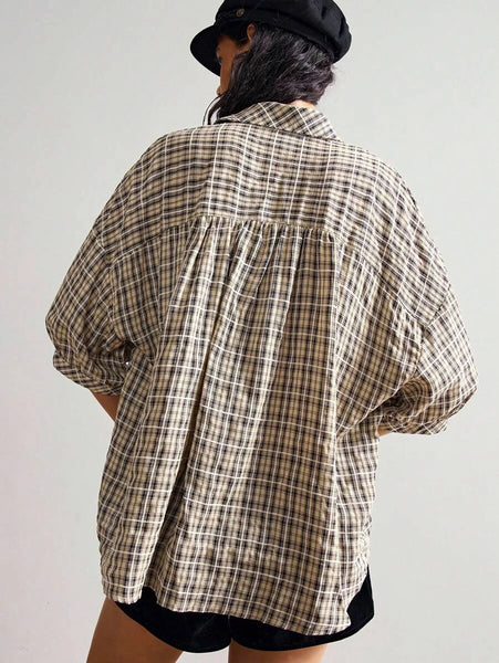 HAZEL Top - Beige-Women Tops, Blouses & Tee- Boheme Junction