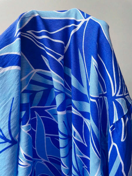 PLUS SIZE Kalea Midi Dress - Blue-Plus Size Dresses- Boheme Junction