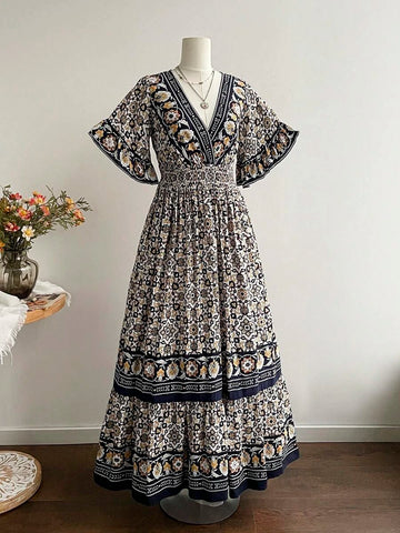 CHANTELLE Maxi Dress - Black-Women Dresses- Boheme Junction