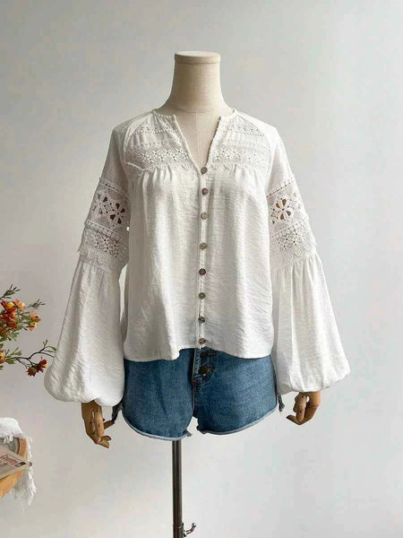 Bobby Top - White-Women Tops, Blouses & Tee- Boheme Junction