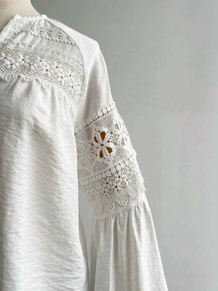 Bobby Top - White-Women Tops, Blouses & Tee- Boheme Junction