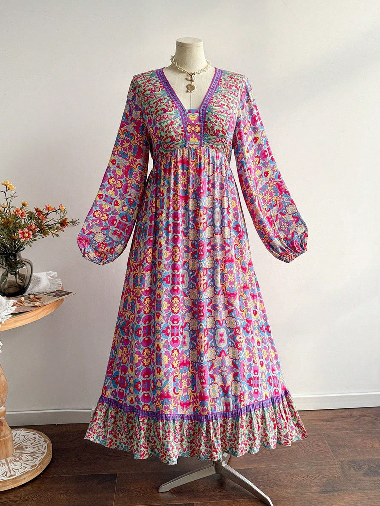 PLUS SIZE Talulla Maxi Dress-Plus Size Dresses- Boheme Junction