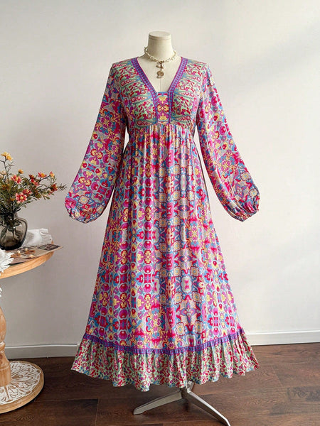 PLUS SIZE Talulla Maxi Dress-Plus Size Dresses- Boheme Junction