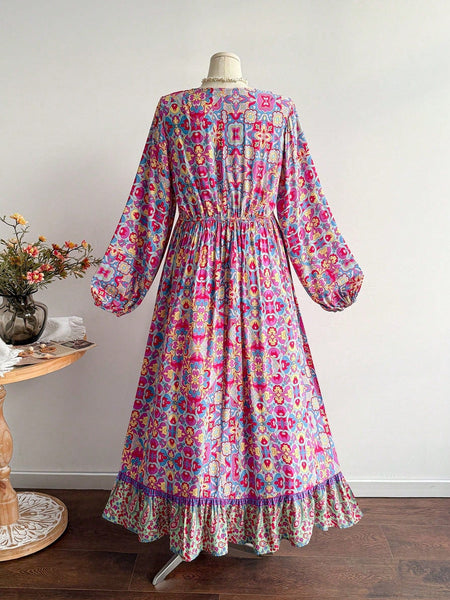 PLUS SIZE Talulla Maxi Dress-Plus Size Dresses- Boheme Junction