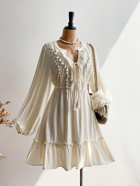 PLUS SIZE Laura Mini Dress-Plus Size Dresses- Boheme Junction