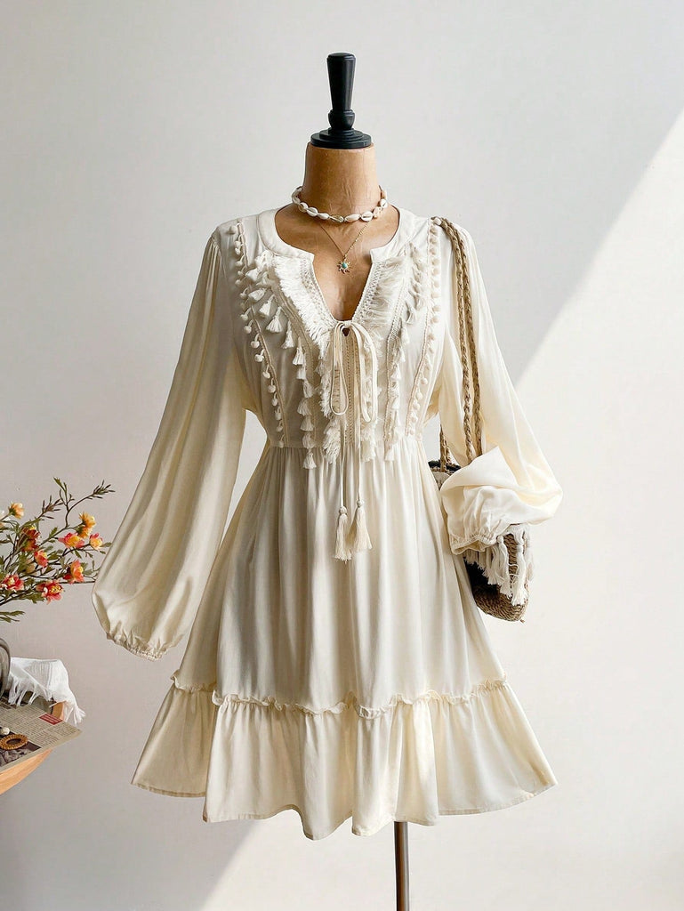 PLUS SIZE Laura Mini Dress-Plus Size Dresses- Boheme Junction