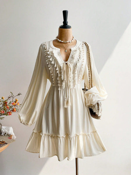 PLUS SIZE Laura Mini Dress-Plus Size Dresses- Boheme Junction