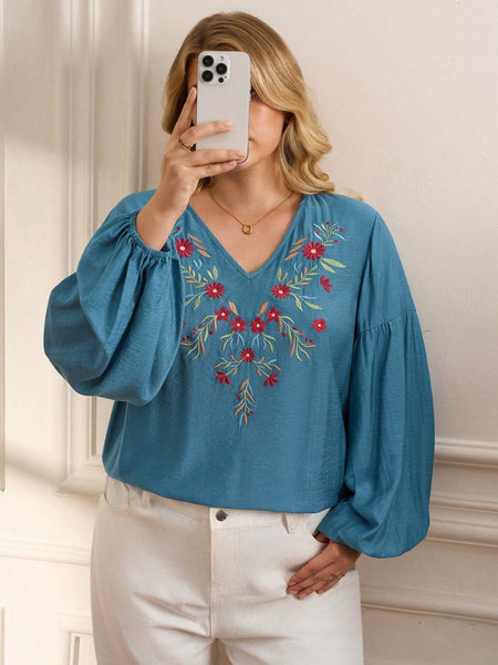 PLUS SIZE Jordin Top-Plus Size Tops- Boheme Junction