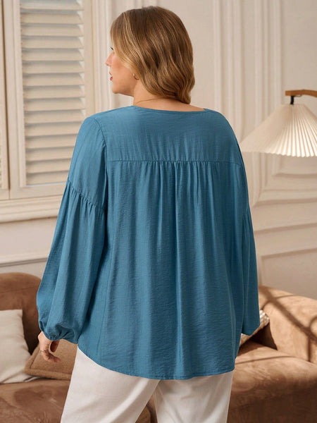 PLUS SIZE Jordin Top-Plus Size Tops- Boheme Junction