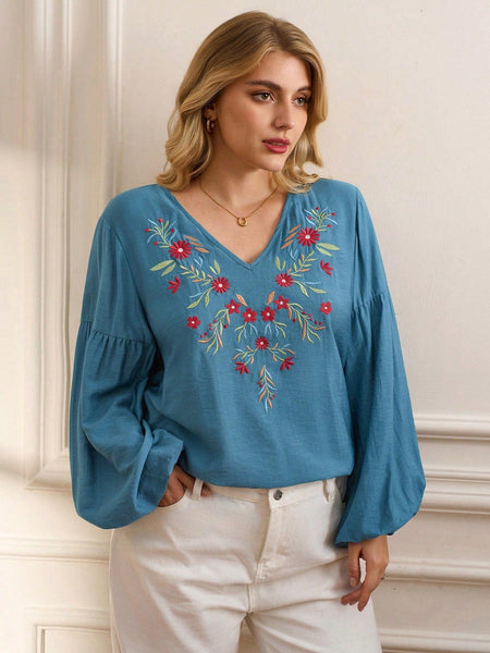 PLUS SIZE Jordin Top-Plus Size Tops- Boheme Junction