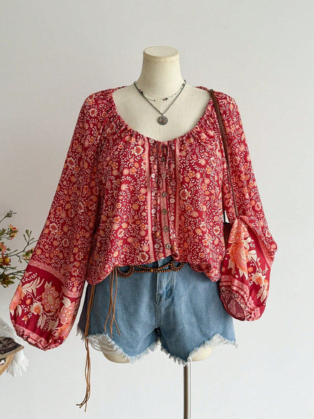 PLUS SIZE Harri Top-Plus Size Tops- Boheme Junction