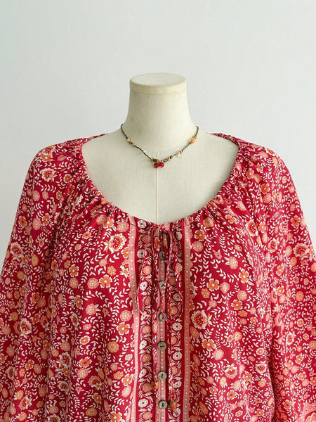 PLUS SIZE Harri Top-Plus Size Tops- Boheme Junction