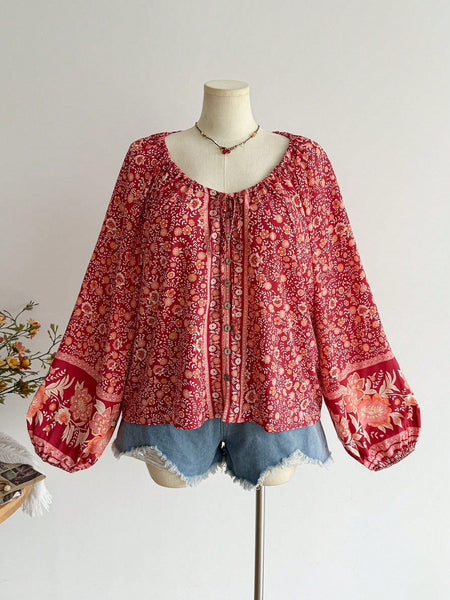 PLUS SIZE Harri Top-Plus Size Tops- Boheme Junction