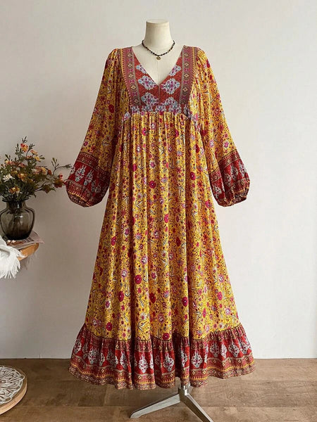 PLUS SIZE Evie Maxi Dress-Plus Size Dresses- Boheme Junction