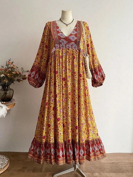 PLUS SIZE Evie Maxi Dress-Plus Size Dresses- Boheme Junction