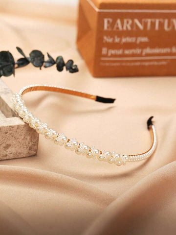 GRACE Headband - Gold-Hair Headband- Boheme Junction