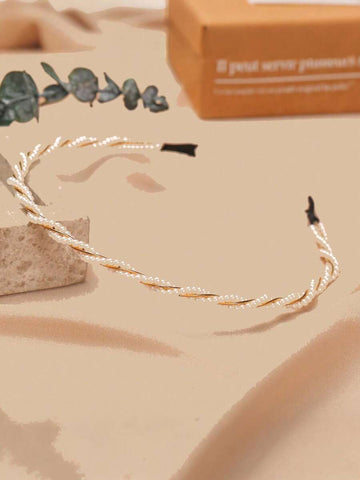 ETTA Headband - Gold-Hair Headband- Boheme Junction