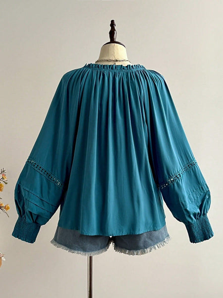 PLUS SIZE Anara Top-Plus Size Tops- Boheme Junction