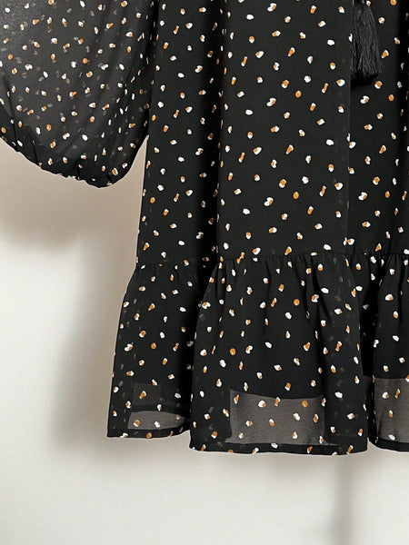 PLUS SIZE Lyra Mini Dress-Plus Size Dresses- Boheme Junction