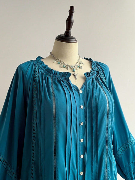 PLUS SIZE Anara Top-Plus Size Tops- Boheme Junction